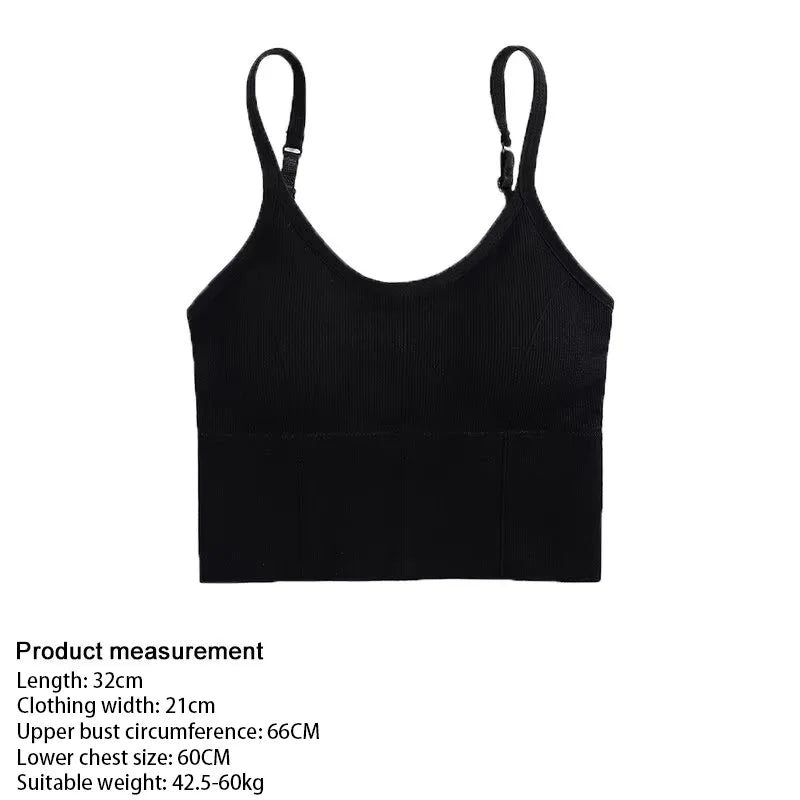 Breathable Sports Bra Anti Sweat Fitness Top Women Seamless Yoga Bra
