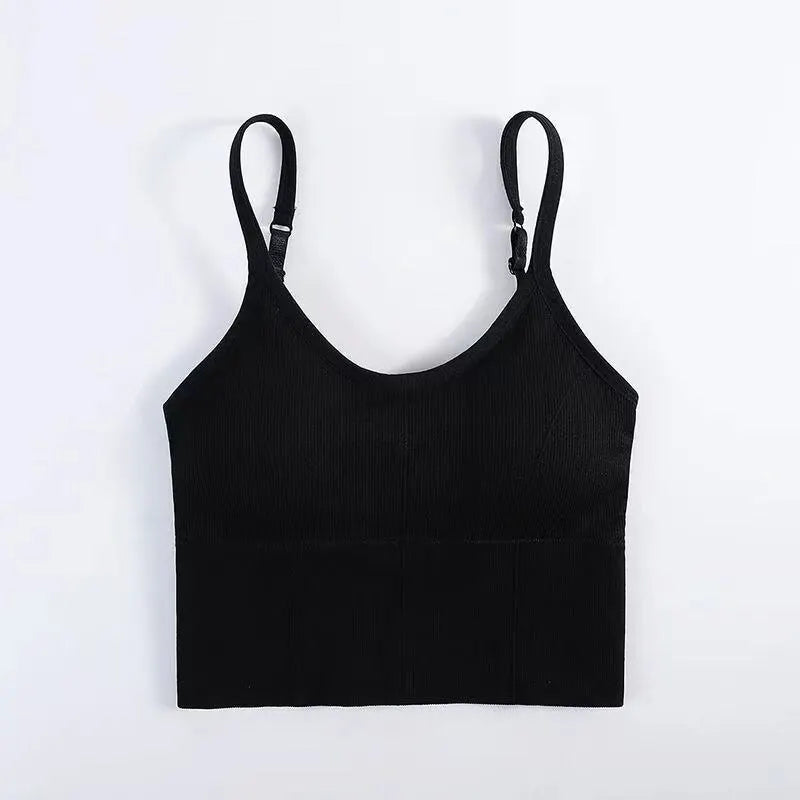 Breathable Sports Bra Anti Sweat Fitness Top Women Seamless Yoga Bra